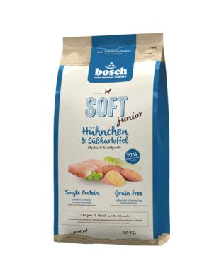 bosch HPC SOFT Junior piletina (70%) & slatki krumpir (batat) - bez žitarica 2,5 kg