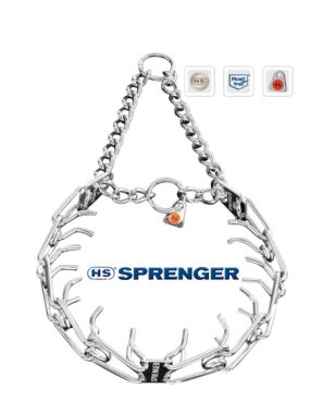 HS Sprenger ULTRA PLUS poludavilica s centralnom pločicom do 20 kg INOX
