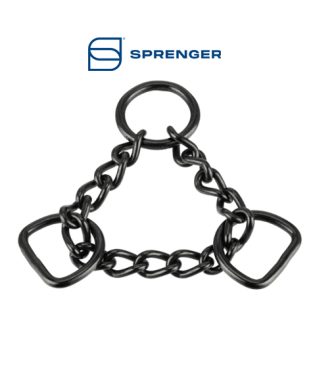 HS Sprenger Trokut lančani crni INOX 21cm x 3 mm za izradu poludavilica