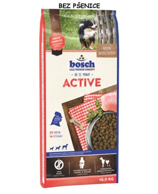 bosch Active 15 kg - bez pšenice - za pse pojačanih aktivnosti
