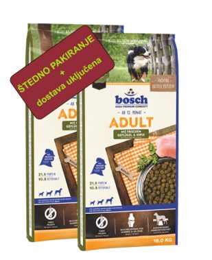 bosch Adult perad 2 x 15 kg