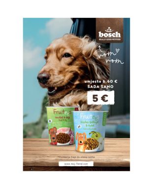 bosch Fruitees jabuka i prepelica 200 g