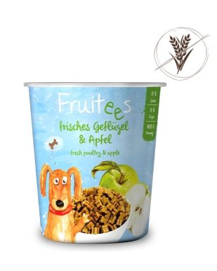 bosch Fruitees s peradi i jabukom 200 g - bez žitarica i šećera (28% poluvlažna)