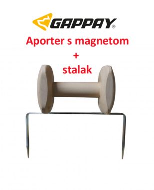 Gappay Drveni aporter 1000 g s magnetima + metalni stalak