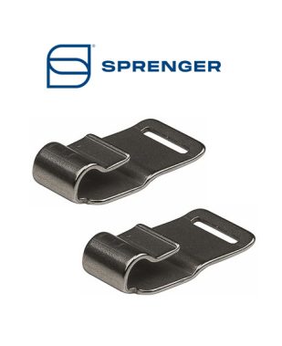 HS Sprenger Dodatak za ogrlicu NECK TECH FUN - INOX crni - set 2 kom.