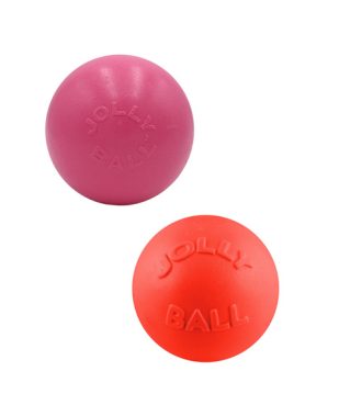 JOLLY Ball Lopta Bounce-n-Play 15cm - pink ili narančasta