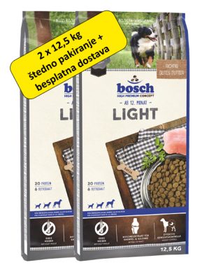 bosch LIGHT - bez pšenice 2 x 12,5 kg