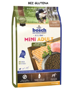 bosch MINI Adult perad & proso - bez glutena - 3 kg