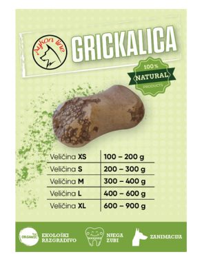 UNIKATNA grickalica korijena vrijesa 100% prirodan - Vel. XS-XL