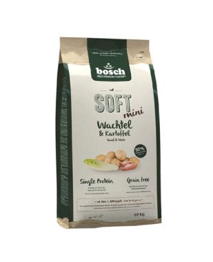 bosch HPC MINI SOFT prepelica (50%) + krumpir - BEZ ŽITARICA 2,5 kg