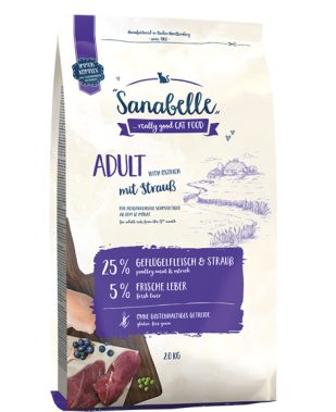 Sanabelle Adult s mesom noja 2 kg i 10 kg - bez glutena