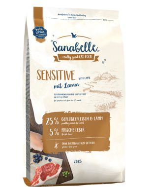 Sanabelle Sensitive janjetina 2 kg i 10 kg- bez glutena