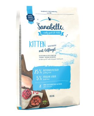 Sanabelle Kitten 2 kg i 10 kg - bez glutena