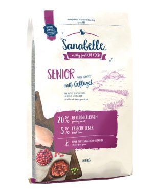 Sanabelle Senior 2 kg i 10 kg - bez glutena