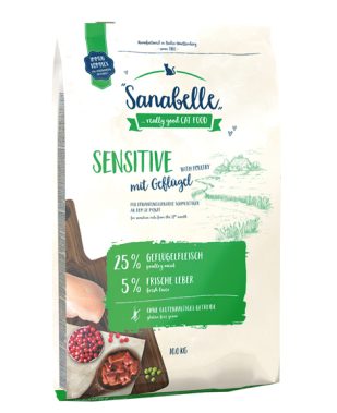 Sanabelle Sensitive s peradi - 2 kg i 10 kg - bez glutena