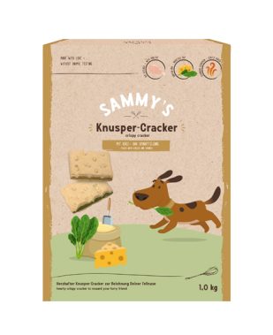 bosch Sammy's hrskavi kreker s nadjevom od sira (40%) / špinata (40%) 1 kg