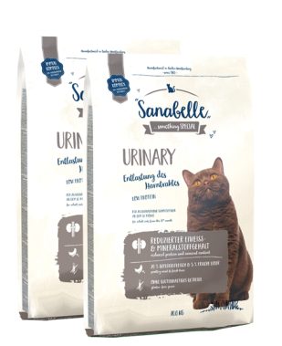 Sanabelle Urinary - bez glutena 2 x10 kg