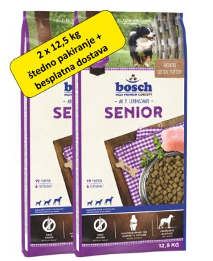 bosch Senior - bez pšenice - 2 x 12,5 kg