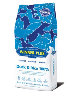 Winner Plus Patka (28%) & riža – MONOPROTEIN – bez glutena – 3 kg