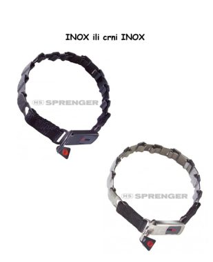 HS Sprenger Ogrlica NECK TECH FUN - Click Lock, do 65 kg/ 48 i 60 cm