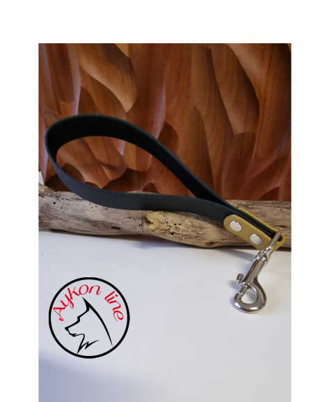 Aykon line BioThane® povodnik 25 mm - 30 i 40 cm za kratko vođenje