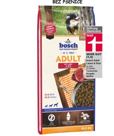 bosch Adult s janjetinom i rižom 15 kg