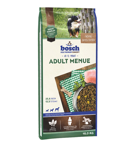 bosch Adult Menue 15 kg - za stabiliziranje crijevne flore i imuniteta