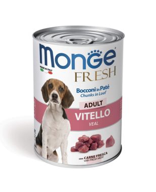 Monge FRESH Adult Paté komadići teletine 400 g