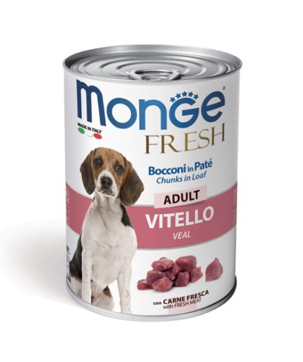 Monge FRESH Adult Paté komadići teletine 400 g