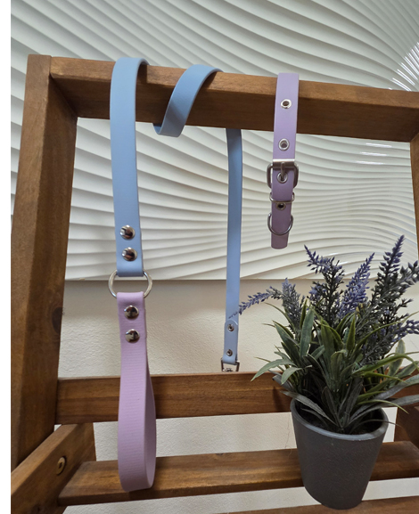 Aykon line 19mm BioThane® povodnik 2 m s zaokretnom ručkom + ogrlica - razne boje - Slika 2